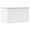 vidaXL Contenitore Portaoggetti Bianco 60x35x35 cm in Truciolato