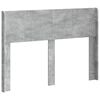 vidaXL Testiera Letto Grigio Cemento Legno ingegnerizzato