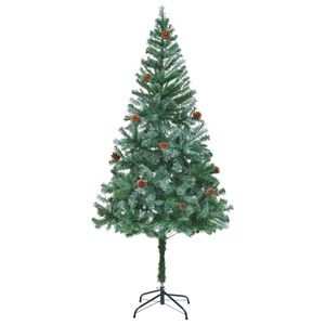 vidaXL Albero di Natale Artificiale con Pigne 180 cm