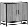 vidaXL Mobile Lavabo Bagno Grigio Sonoma 65x33x60 cm Legno Multistrato
