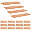 vidaXL Tappeti per scale 16 pz 90 x 25 x 2 cm Vernice
