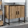 vidaXL Mobile Lavabo Bagno Rovere Artigianale Legno Multistrato