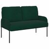 vidaXL Set divani 3 pcs Verde Scuro 115 x 56 x 80 cm Legno compensato