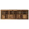 vidaXL Credenza Legno vecchio 202 x 37 x 67 cm Legno multistrato