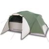 vidaXL Tenda da Campeggio Crossvent per 8 Persone Verde Impermeabile