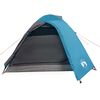vidaXL Tenda da Campeggio a Cupola per 3 Persone Blu Impermeabile