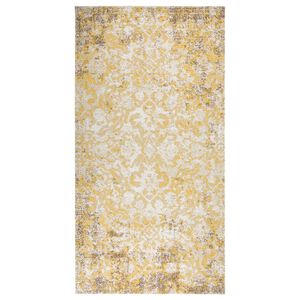 vidaXL Tappeto da Esterni a Tessitura Piatta 80x150 cm Giallo