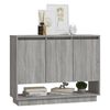 vidaXL Credenza Grigio Sonoma 97x31x75 cm in Truciolato