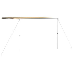 vidaXL Tendalino per Camper e Roulotte 3x3x2,15 m Beige