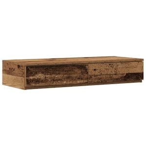 vidaXL Cassetti per letto Legno vecchio 75 x 36,5 x 16,5 cm