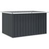 vidaXL Baule da Giardino Antracite 150x101x91 cm
