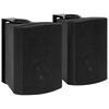 vidaXL Altoparlanti Stereo da Parete 2 pz Neri Interni Esterni 100 W