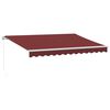 vidaXL Tenda da Sole Retrattile Manuale Bord&ograve; 350x250 cm