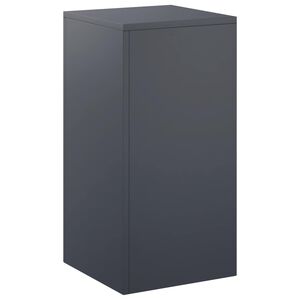 vidaXL Supporto per piante Antracite 30 x 30 x 60 cm Acciaio Inox