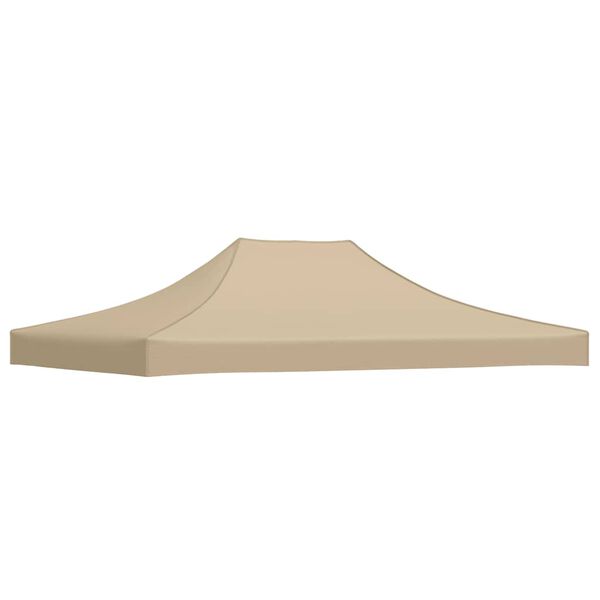 vidaXL Tetto per Tendone per Feste 4,5x3 m Beige 270 g/m²