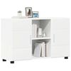 vidaXL Credenza FLORIN Bianco 88,5 x 30,5 x 55,5 cm Legno multistrato