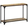 vidaXL Tavolo Consolle 110x30x75 cm in Legno Massello di Recupero