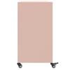 vidaXL Credenza Rosa 100,5x39x72 cm in Acciaio