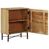 vidaXL Credenza in Legno Massello di Mango 60x35x75 cm