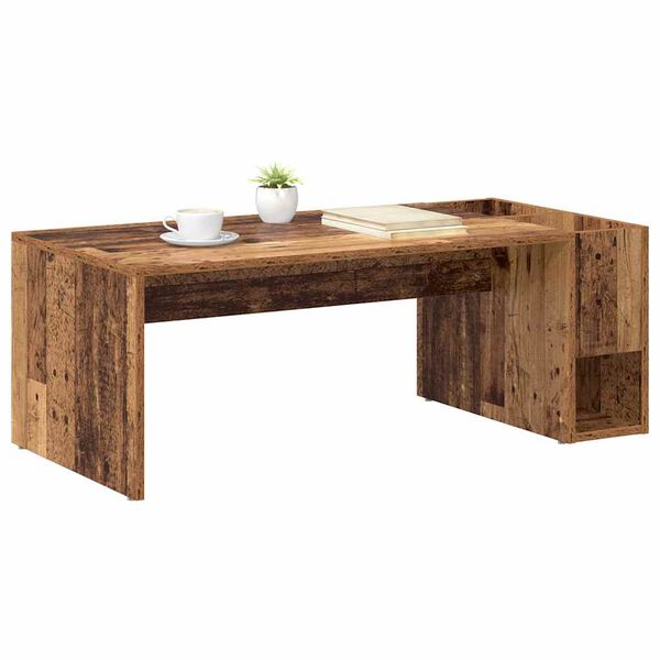 vidaXL Tavolino da salotto Legno vecchio 101,5 x 50 x 37 cm