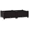 vidaXL Fioriera Rialzata 80x40x23 cm in Polipropilene