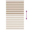 vidaXL Tenda a Rullo Zebra Larghezza Tessuto 135,9 cm Poliestere