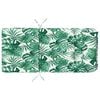 vidaXL Cuscino per Sedia 2 pcs Verde 58 x 77 x 4.5 cm Tessuto Oxford