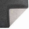 vidaXL Runner in Moquette Grigio scuro 80 x 500 cm 100% Polipropilene