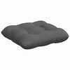 vidaXL Cuscini per Seduta 4 pcs Grigio scuro 45 x 45 x 12 cm Tessuto