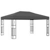 vidaXL Gazebo 3x4 m Antracite in Tessuto