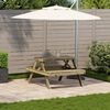 vidaXL Tavolo da Picnic 105x134x75 cm in Legno Impregnato di Pino
