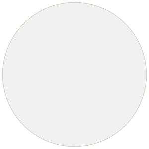 vidaXL Protezione Tavolo Opaca &Oslash; 60 cm 1,6 mm in PVC