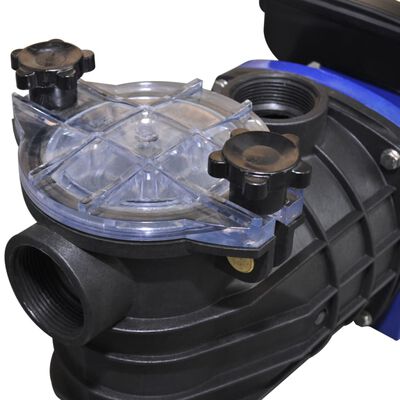 vidaXL Pompa di Filtrazione Elettrica per Piscina 600W Blu