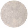 vidaXL Tappeto per interni GALATI Beige &Oslash; 200 CM Poliestere
