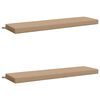 vidaXL Cuscini per Panchina SOEST 2 pz 100% Poliestere Sabbia