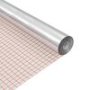 vidaXL Pellicola specchiante adesiva Argento 90 x 2000 cm PET