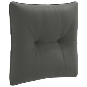 vidaXL Cuscino per schienale PUTTEN 100% Poliestere Antracite