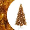 vidaXL Albero di Natale Oro 180 cm PET