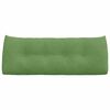 vidaXL Cuscino per Schiena Verde chiaro 120 x 24 x 50 cm Velluto