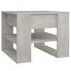 vidaXL Tavolino Salotto Grigio Cemento 55,5x55x45 cm Legno Multistrato