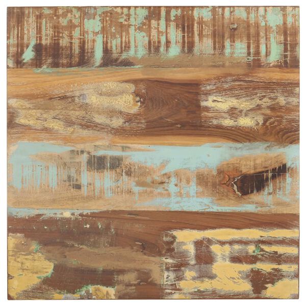vidaXL Tavolino Laterale 40x40x35 cm in Legno Massello di Recupero