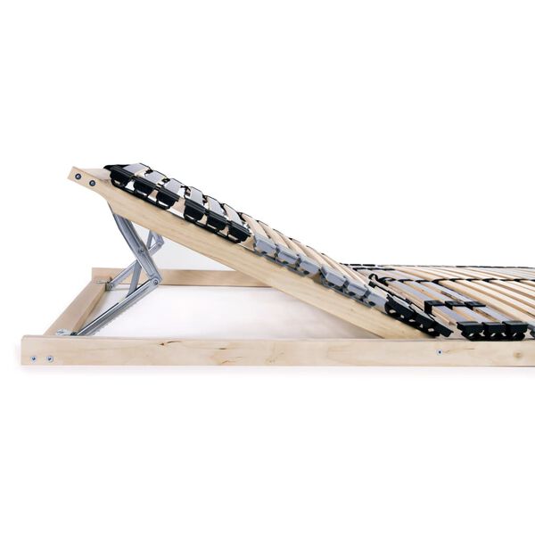 vidaXL Rete a Doghe 7 Zone senza Materasso con 42 Doghe 100x200 cm