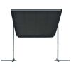 vidaXL Gazebo con Tetto Retrattile Inclinabile 350x253x196cm Antracite