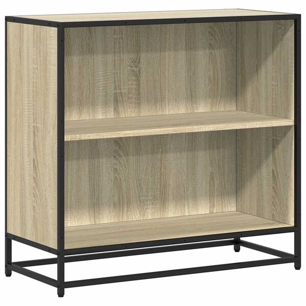 vidaXL Libreria Rovere Sonoma 80,5x35x76 cm in Legno Multistrato