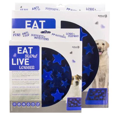 EAT SLOW LE LONGER Alimentatore Lento Star Blu S