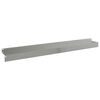 vidaXL Bordura per Prato 20 pcs 100 x 10 x 8 cm Acciaio Argento