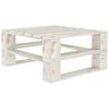 vidaXL Set Salotto da Giardino Pallet 7 pz con Cuscini Crema in Legno