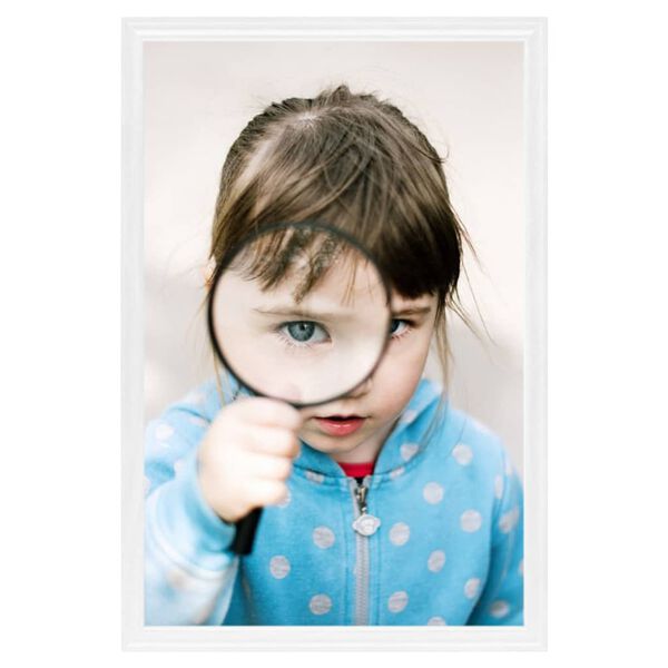 vidaXL Cornici Foto Collage 3 pz per Tavolo Bianche 21x29,7cm MDF