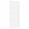 vidaXL Porta Interna 93 x 211 cm Legno compensato Bianco