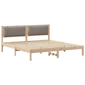 vidaXL Struttura del letto Talpa 180 x 200 cm Pino massello